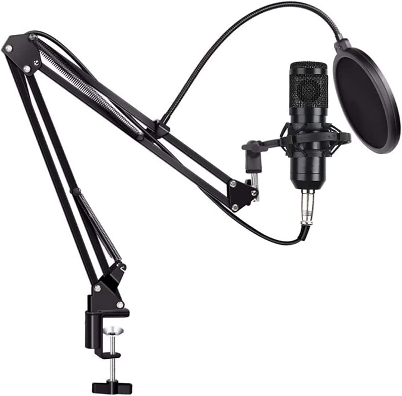 BM800 Pro Condenser Mic Kit – Studio-Grade Recording for Podcasts & Streaming
