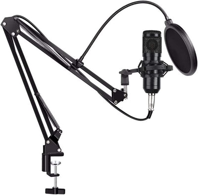 BM800 Pro Condenser Mic Kit – Studio-Grade Recording for Podcasts & Streaming