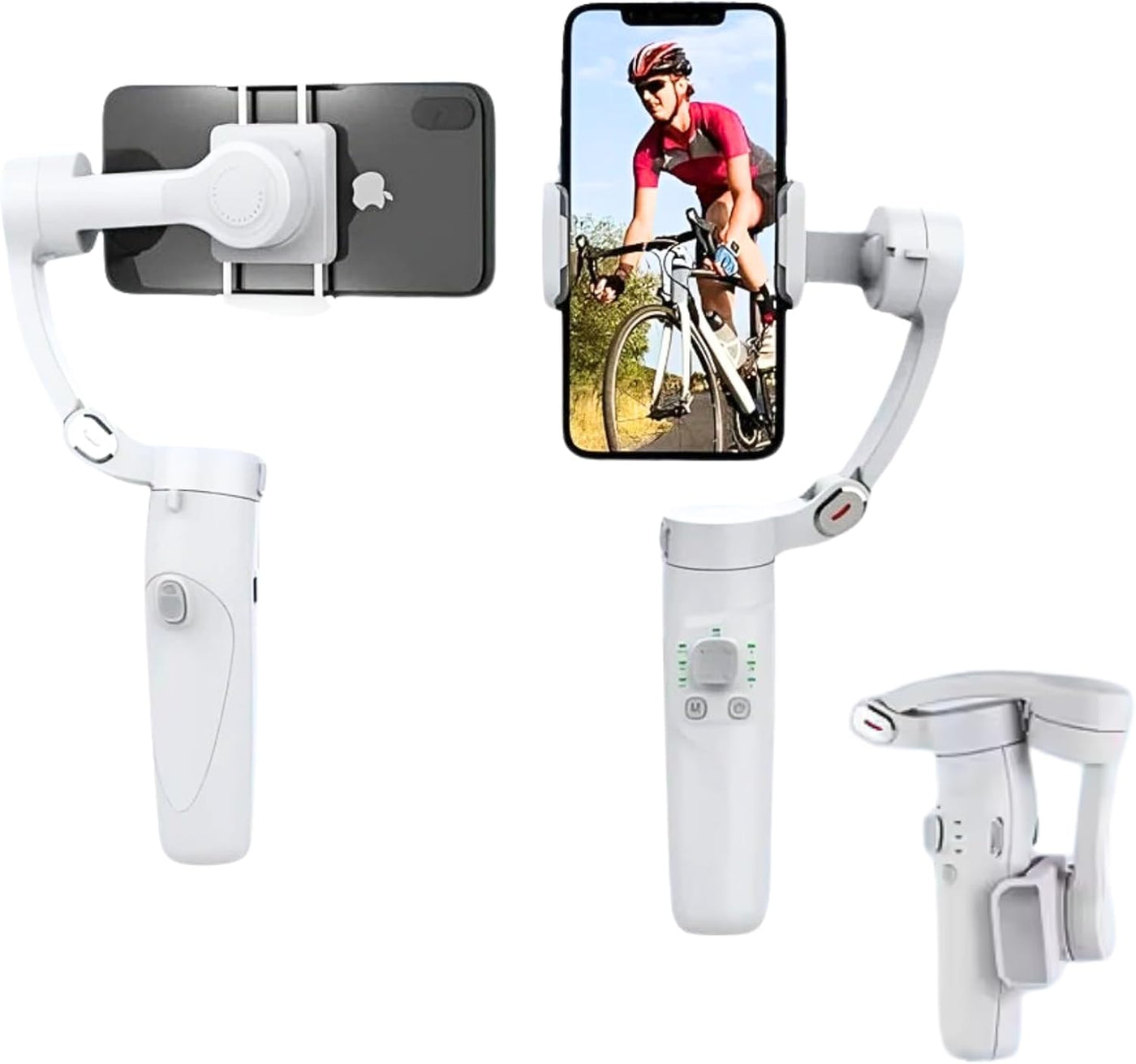 M1 Merak One – Foldable 3-Axis Smartphone Gimbal Stabilizer