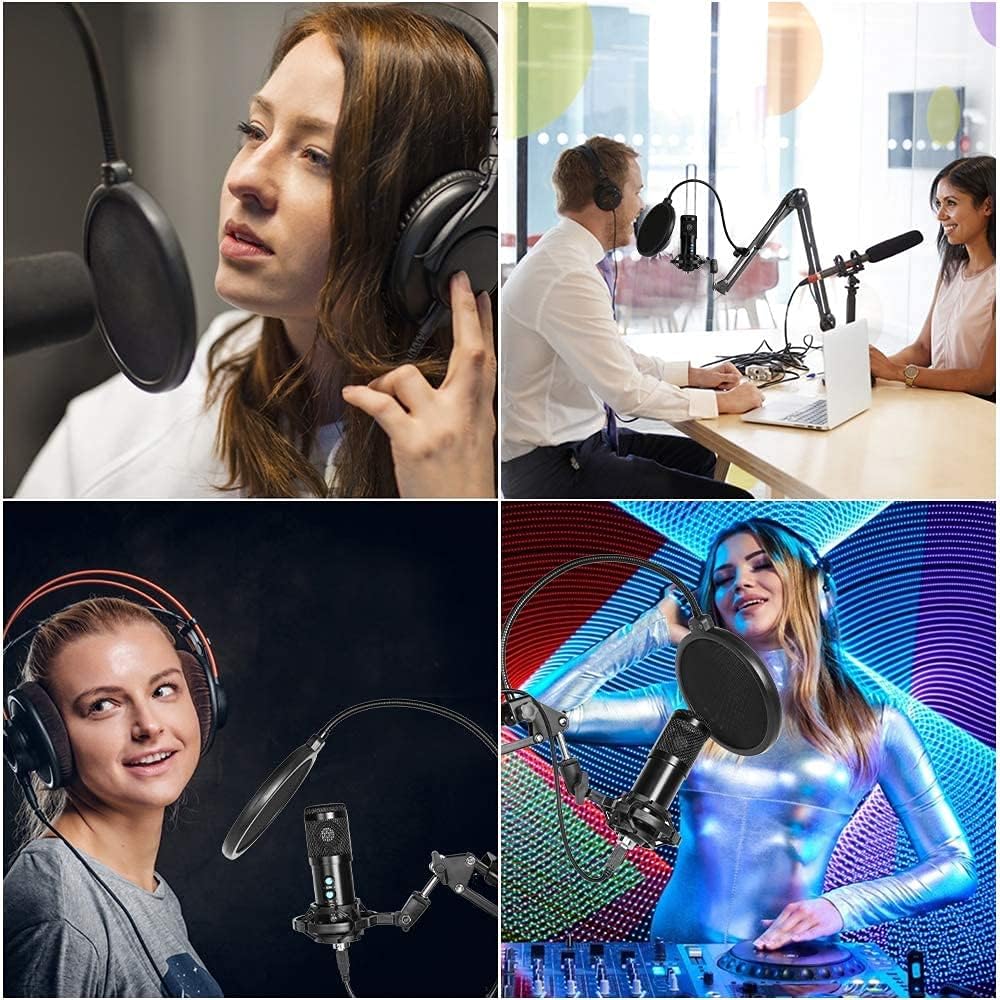 BM800 Pro Condenser Mic Kit – Studio-Grade Recording for Podcasts & Streaming