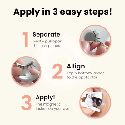 Magnetic Eyelash Kit – Reusable, Glue-Free & Beginner-Friendly